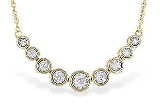 E208-23202: NECKLACE .25 TW