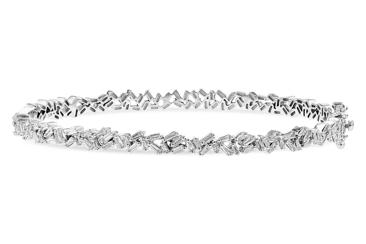E290-92320: BANGLE .84 TW BAGUETTE DIAS