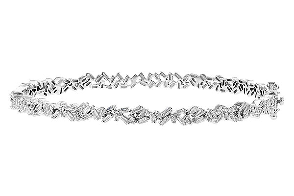 E290-92320: BANGLE .84 TW BAGUETTE DIAS