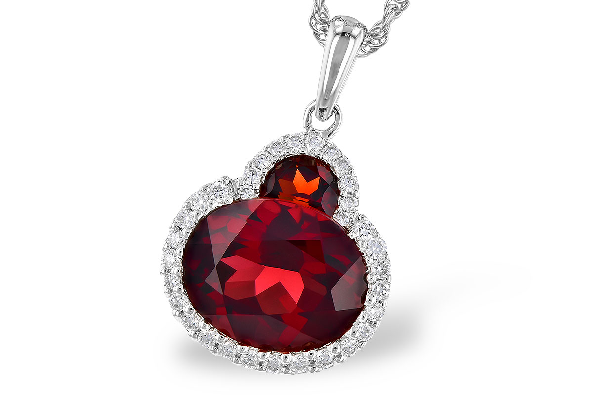 E290-98711: NECK 3.02 TW GARNET 3.16 TGW