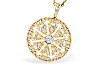 E291-82329: NECKLACE .38 TW