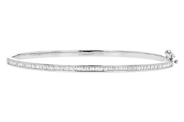 E291-83247: BANGLE BRACELET .52 TW
