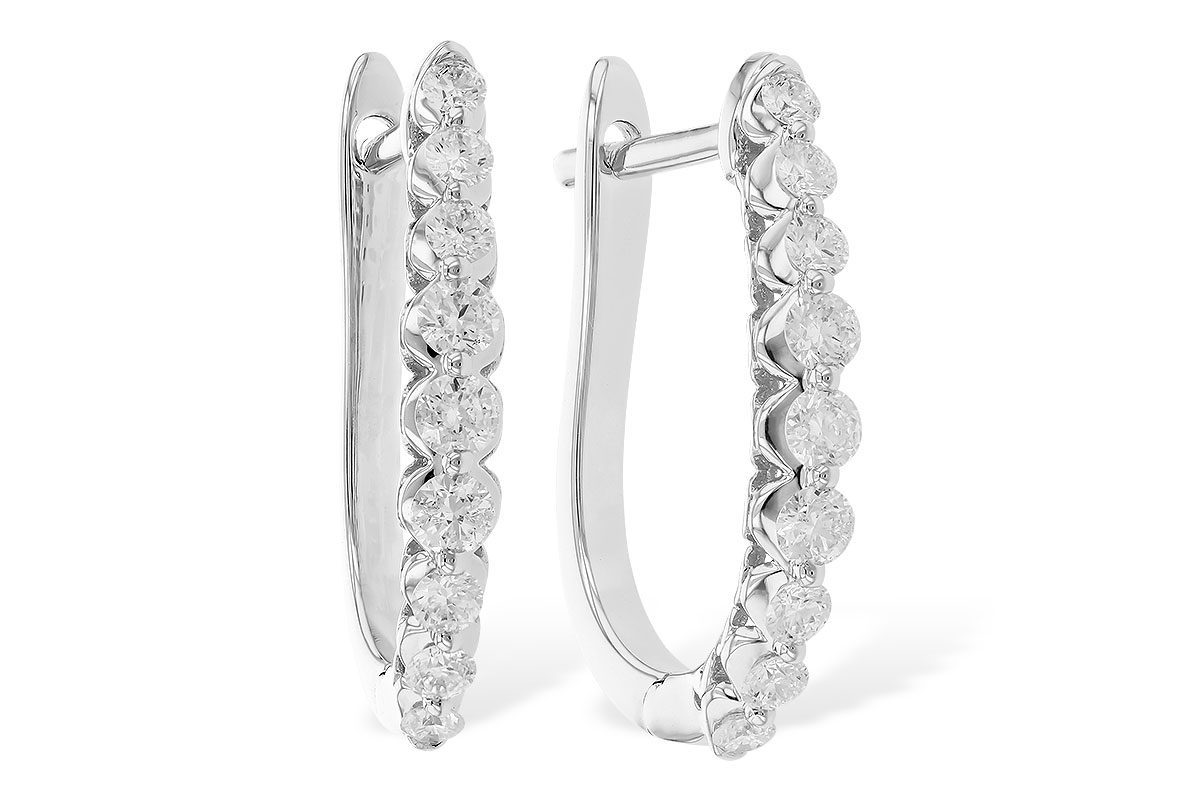 E291-85020: EARRINGS .50 TW