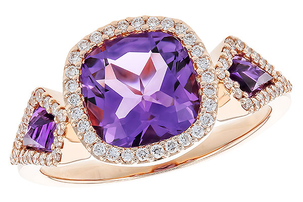 E291-85038: LDS RG 1.98 TW AMETHYST 2.24 TGW