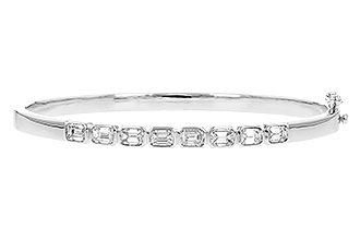 E291-85047: BANGLE 2.00 TW EMERALD CUTS