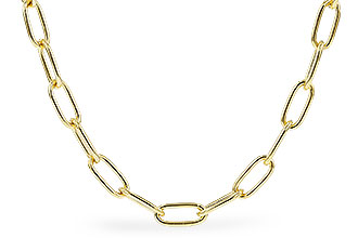 E291-87793: PAPERCLIP SM (2.40MM, 14KT, 24IN, LOBSTER CLASP)