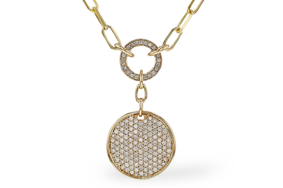 E292-75020: NECKLACE .92 TW (17")