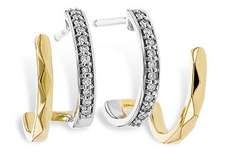 E292-76829: EARRINGS .12 TW