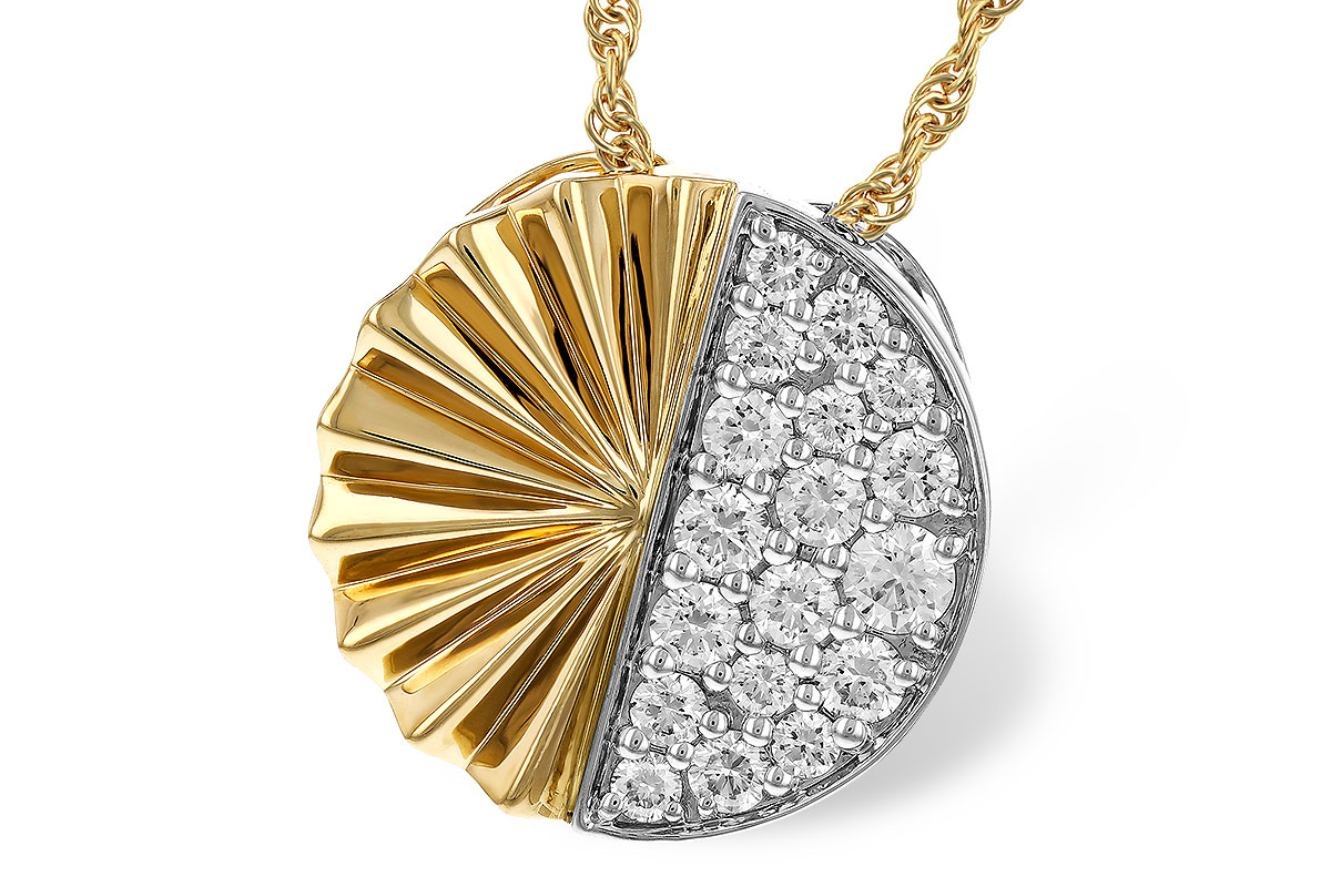 E292-79547: NECKLACE .50 TW