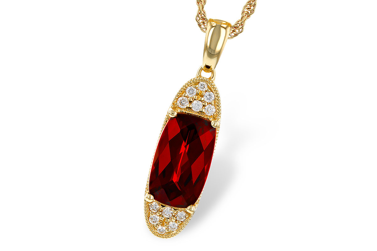 E292-79556: NECK 2.45 GARNET 2.55 TGW