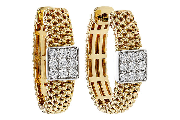 E292-80456: EARRINGS .33 TW