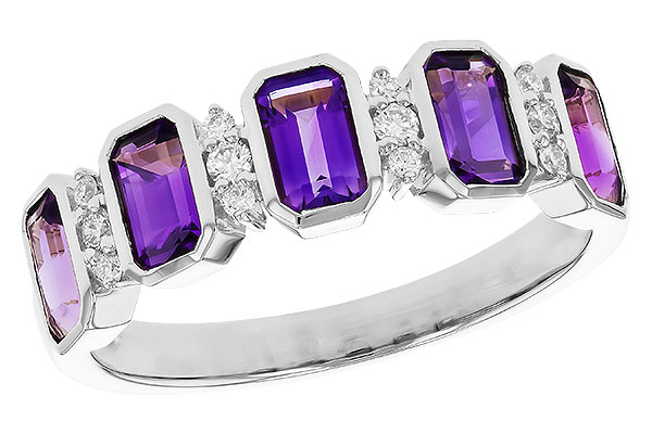 E292-81393: LDS RG 1.18 TW AMETHYST 1.30 TGW