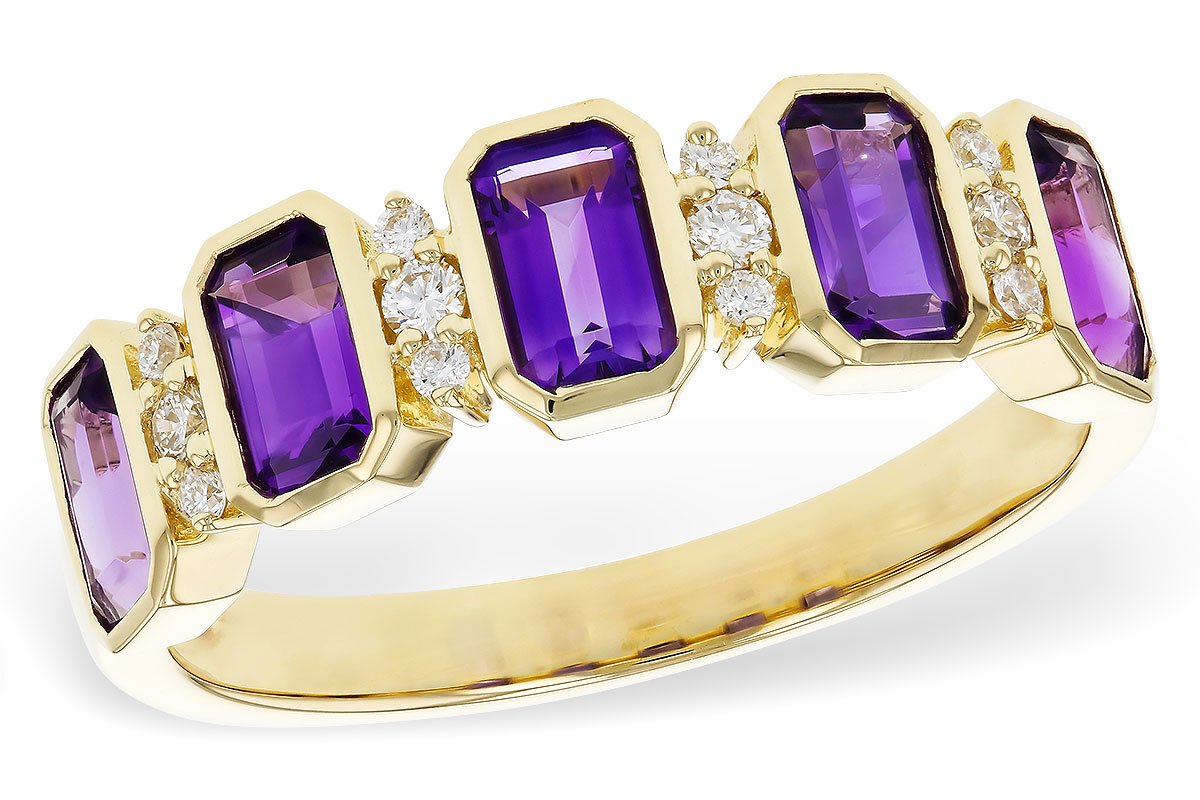 E292-81393: LDS RG 1.18 TW AMETHYST 1.30 TGW