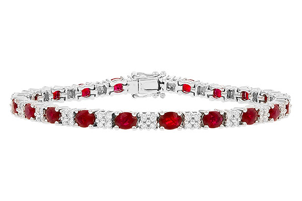 F018-19602: BRACELET 7.10 RUBY 7.92 TGW