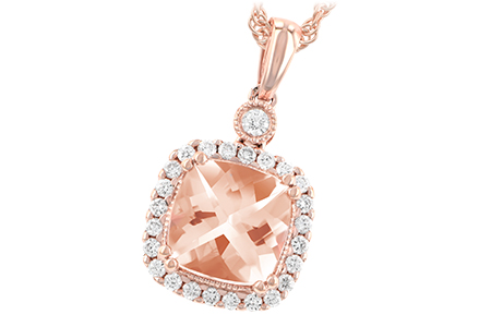 F204-56865: NECK 1.09 MORGANITE 1.26 TGW (7MM MORG)