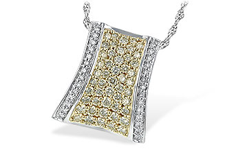 F207-29620: NECK 1.36 YELLOW DIAS 1.63 TW