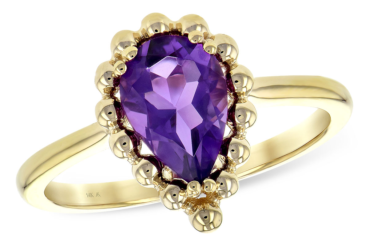 F207-31429: LDS RING 1.06 CT AMETHYST