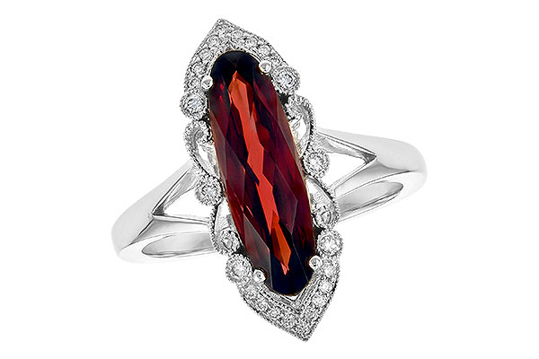 F208-24156: LDS RG 2.58 GARNET 2.70 TGW