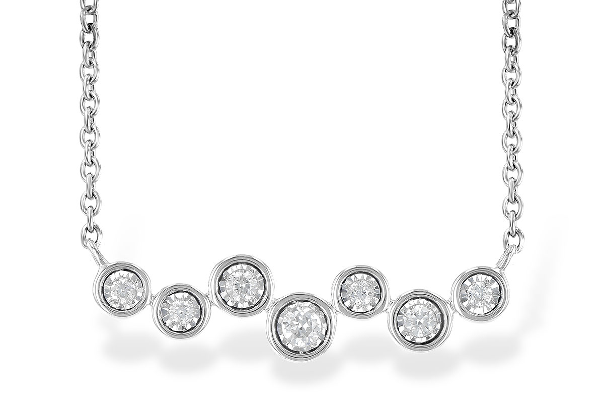 F208-25084: NECKLACE .13 TW