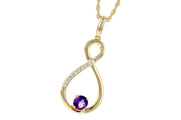 F290-91365: NECK .22 AMETHYST .27 TGW