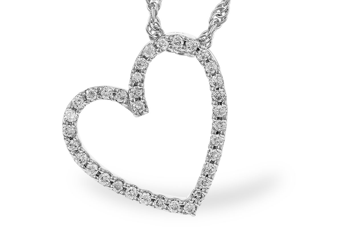 F291-85947: NECKLACE .12 TW