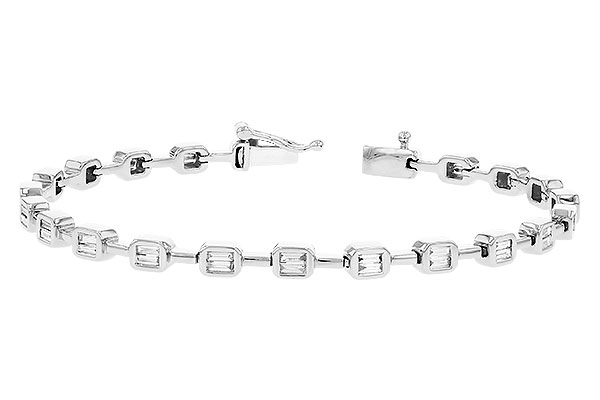 F291-86856: BRACELET .90 TW BAGUETTE
