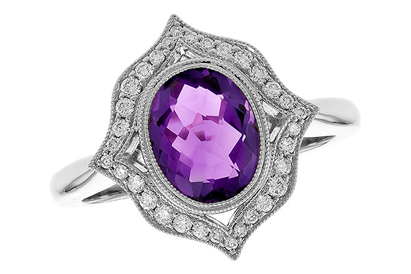 F291-88702: LDS RG 1.52 AMETHYST 1.70 TGW (9x7MM AMY)