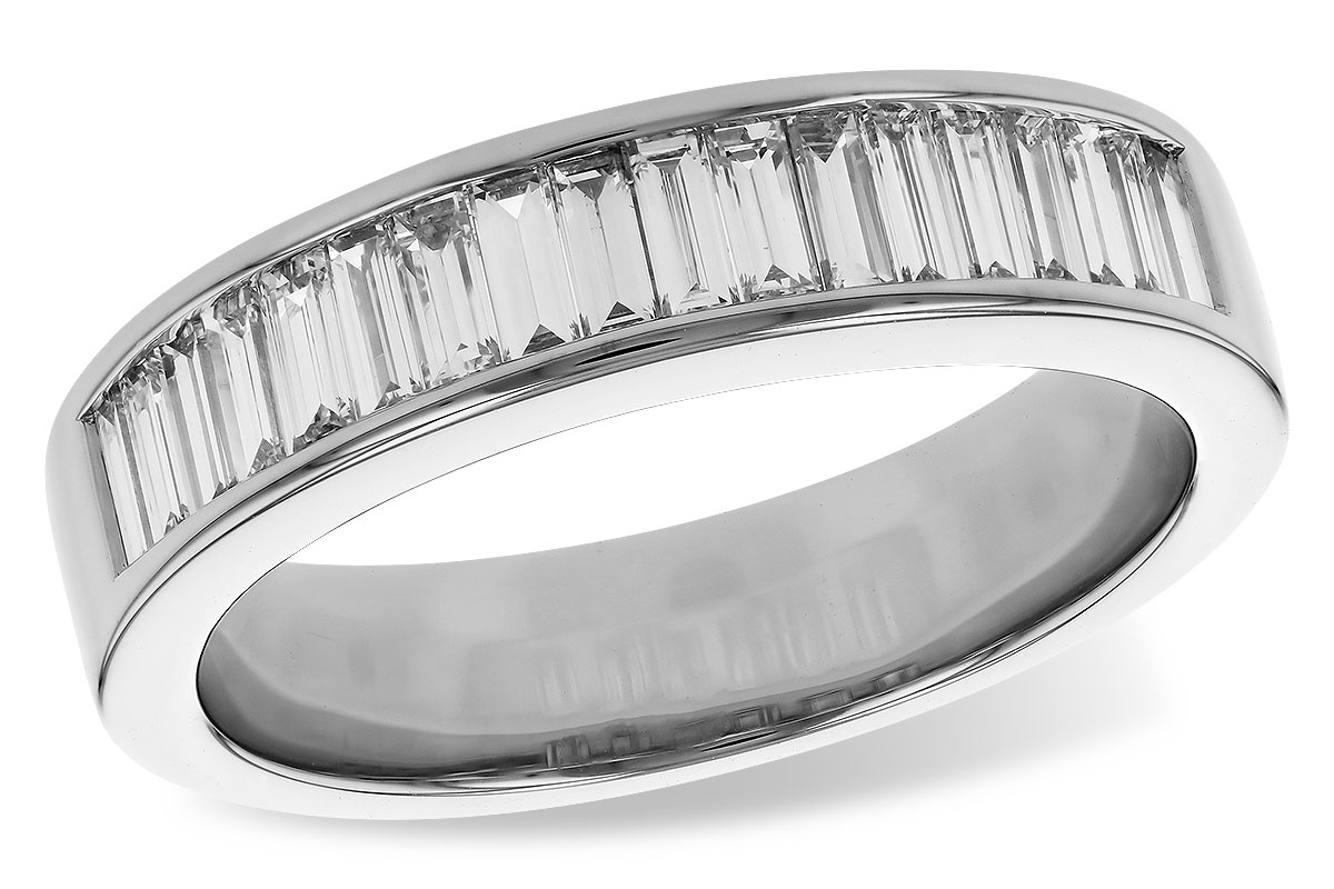F292-73247: LDS DIA WED RG .70 TW BAGUETTES