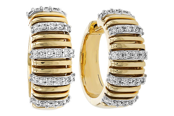 F292-74138: EARRINGS .33 TW