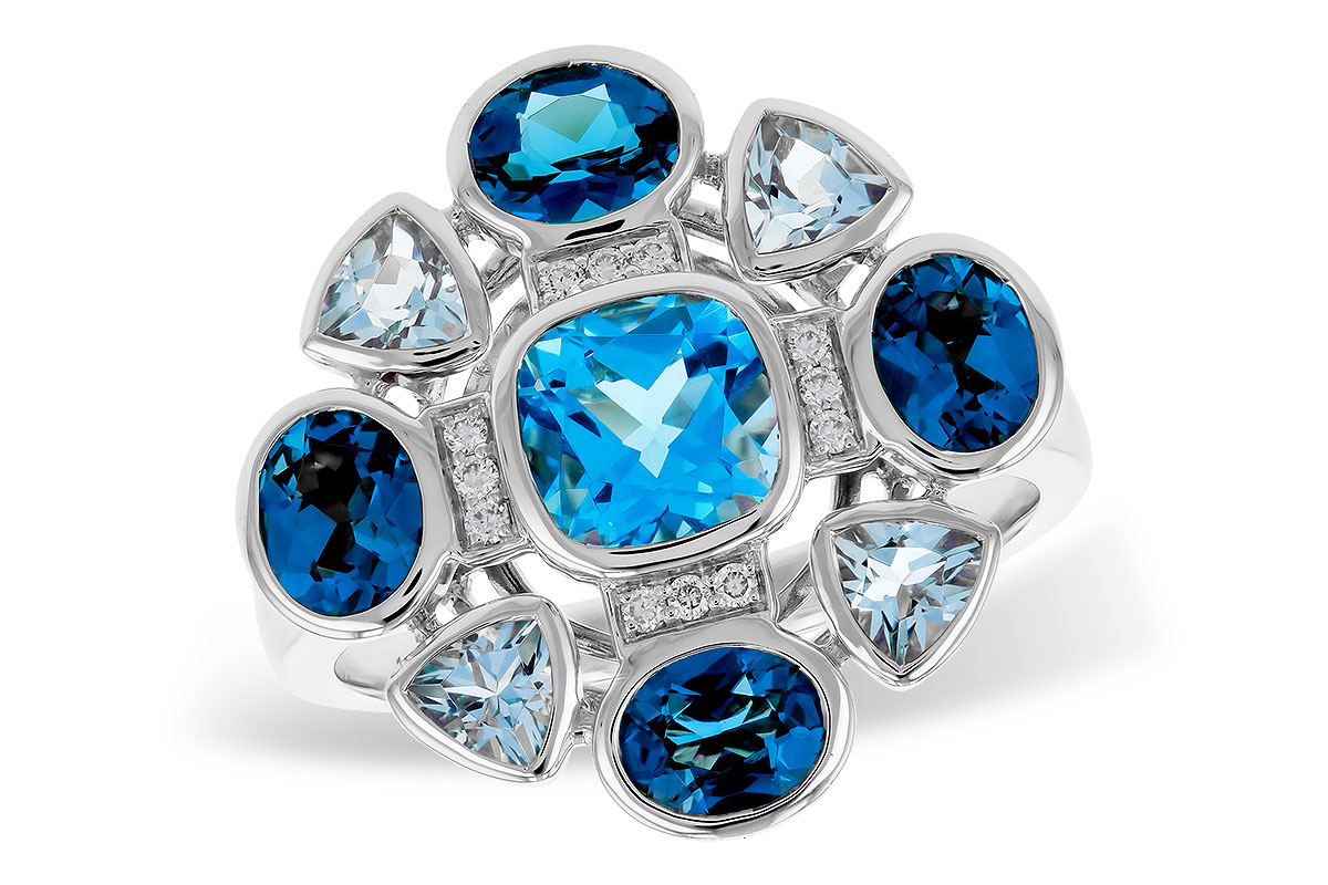F292-75920: LDS RG 3.19 TW BLUE TOPAZ 3.25 TGW