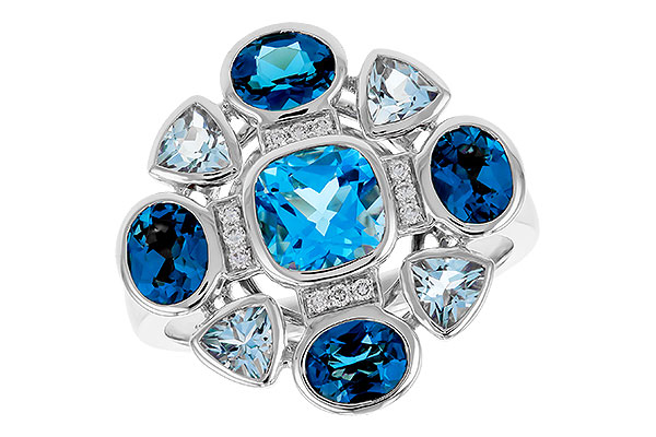 F292-75920: LDS RG 3.19 TW BLUE TOPAZ 3.25 TGW