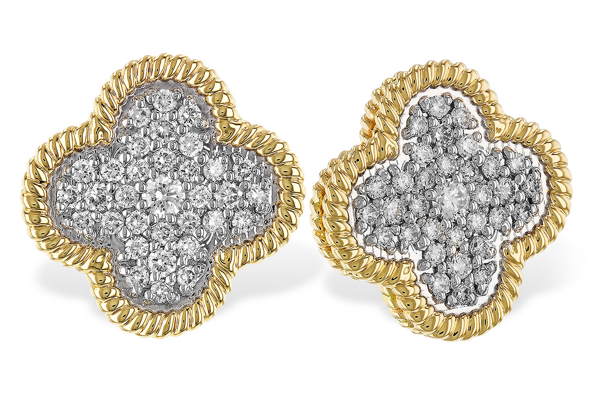 F292-77784: EARRINGS .50 TW