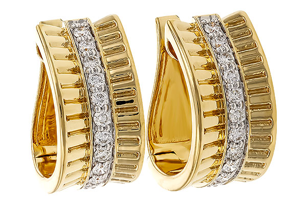 F292-78656: EARRINGS .28 TW