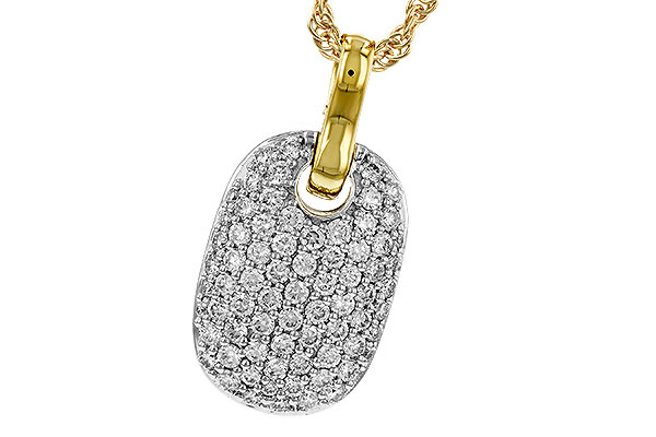 F292-79593: NECKLACE .66 TW