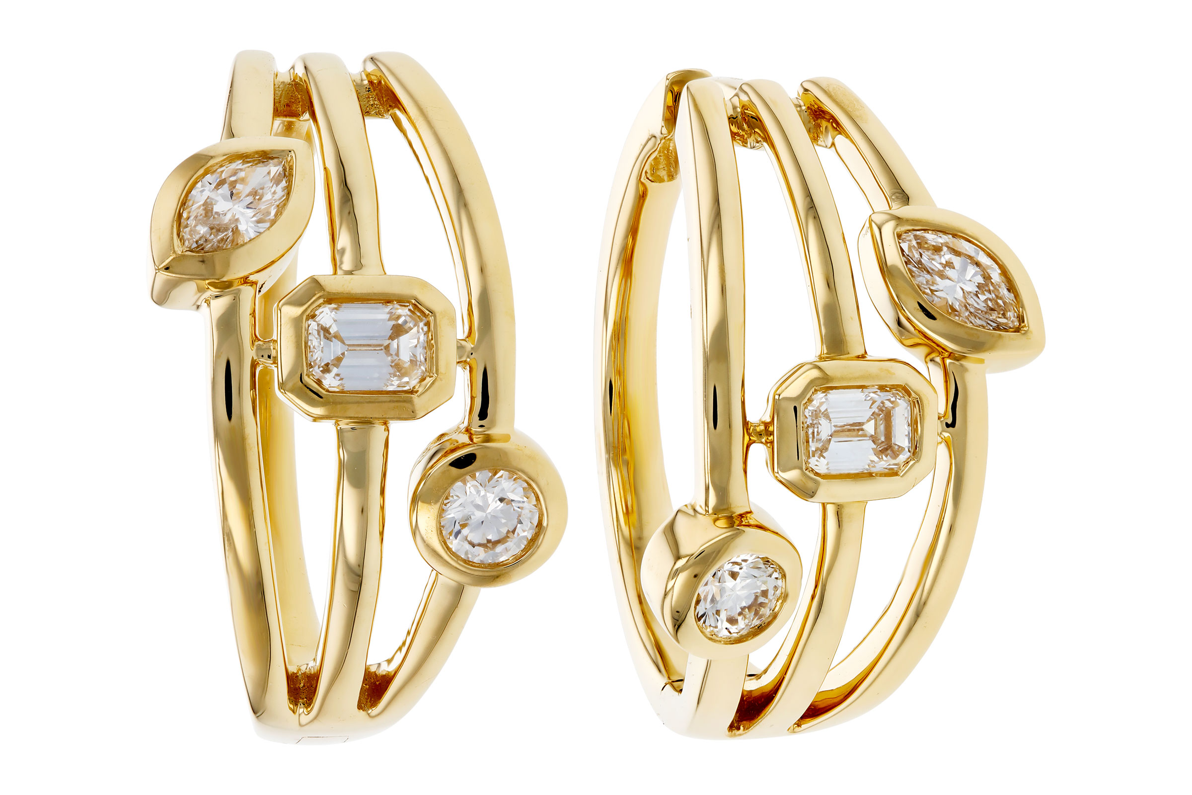 F293-65056: EARRINGS .45 TW (BR/EC/MQ)