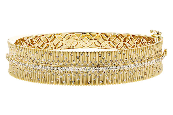 G202-73238: BANGLE BRACELET 1.94 TW (63X54MM)