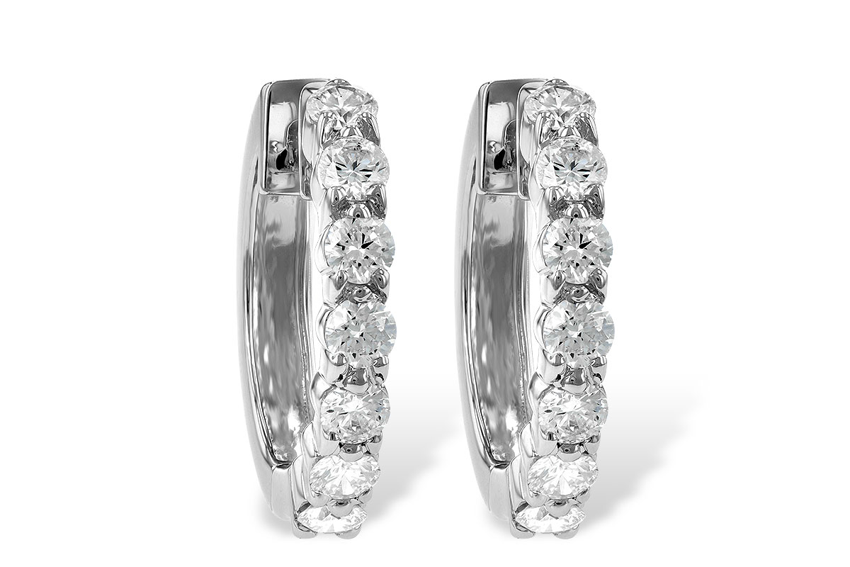 G203-66838: EARRINGS 1.00 CT TW