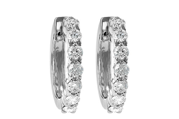 G203-66838: EARRINGS 1.00 CT TW