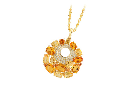 G205-47774: NECK 2.85 MULTI-COLOR 3.06 TGW