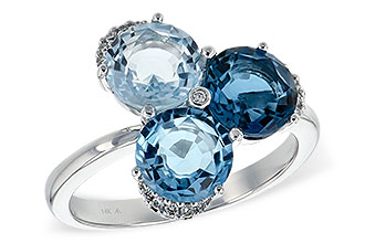 G207-28720: LDS RG 4.02 BLUE TOPAZ 4.07 TGW