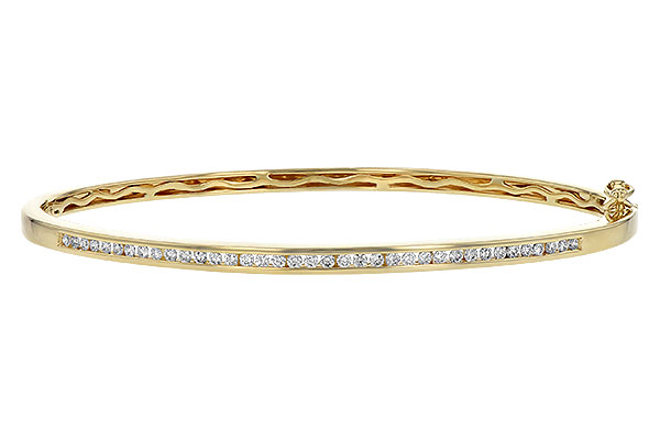 G207-32311: BANGLE BRACELET .50 TW