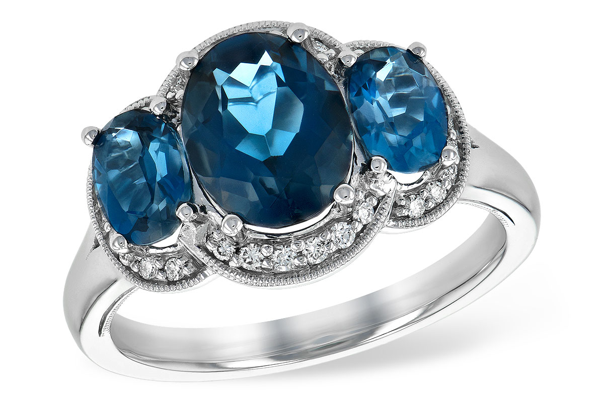 G207-34111: LDS RG 4.20 BLUE TOPAZ 4.33 TGW