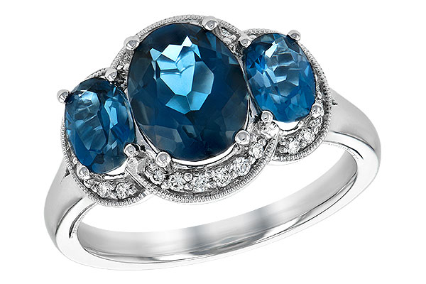 G207-34111: LDS RG 4.20 BLUE TOPAZ 4.33 TGW