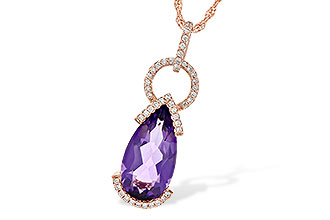 G208-25002: NECK 2.44 AMETHYST 2.58 TGW