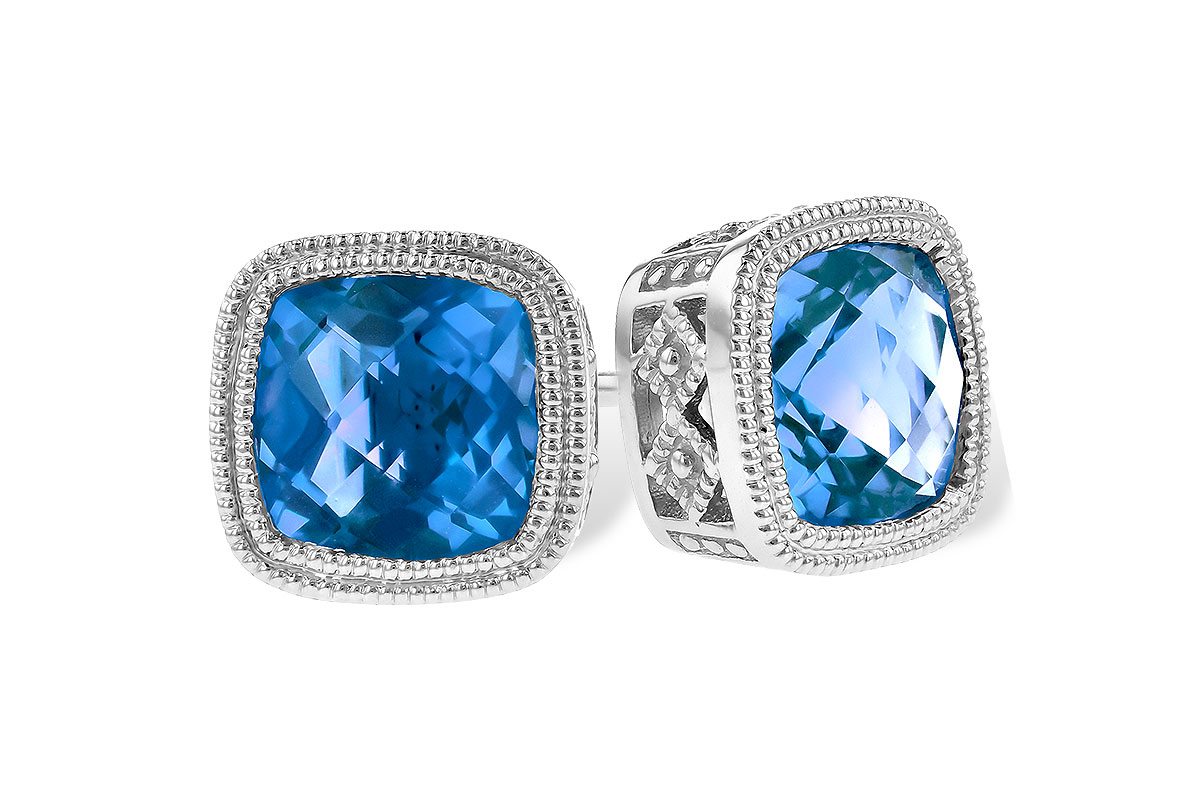 G290-92274: EARR 2.20 TW BLUE TOPAZ