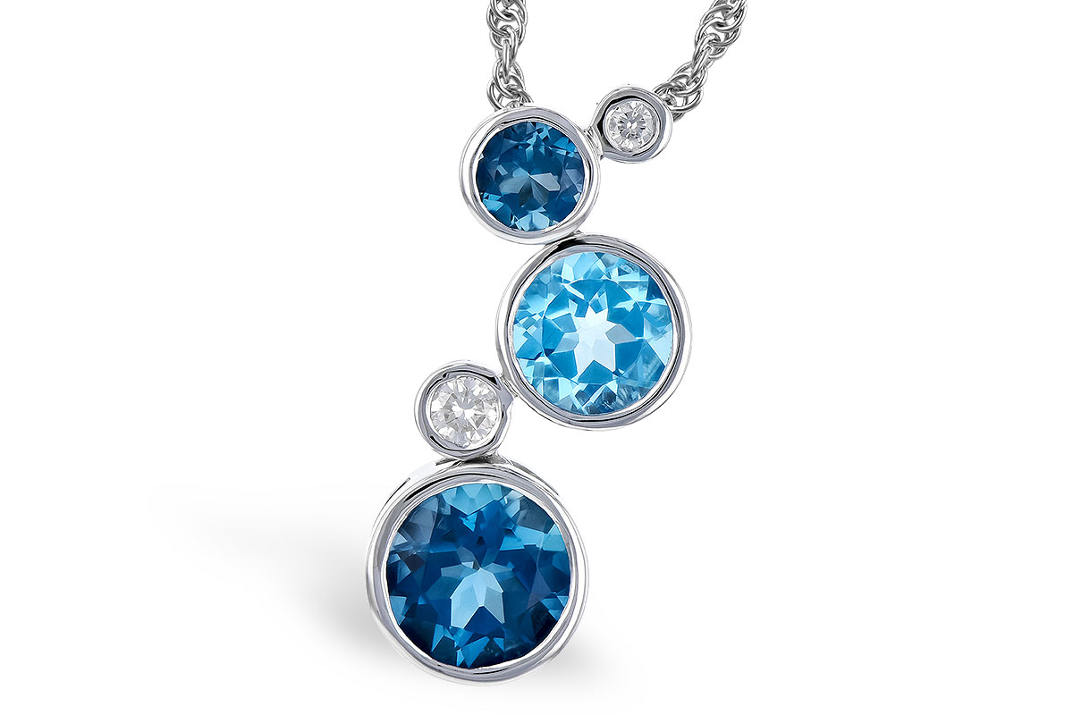 G290-97802: NECK 2.30 BLUE TOPAZ 2.40 TGW