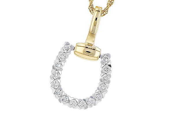 G291-82329: NECKLACE .32 TW