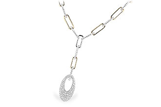 G291-85911: NECKLACE 1.05 TW