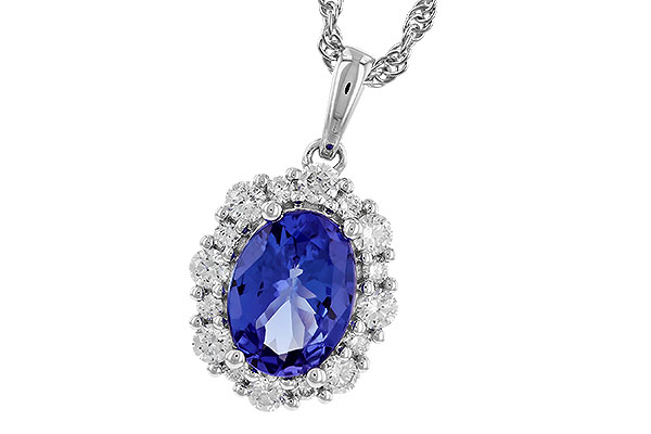 G291-85993: NECK 1.02 TANZANITE 1.32 TGW (8x6 OVAL)