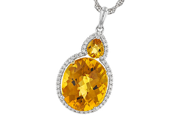 G291-86856: NECK 5.70 TW CITRINE 5.85 TGW (13x11 OVAL)